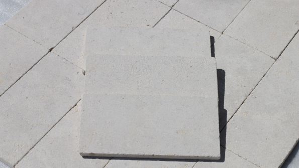 Sandblasted Sinai Pearl Pavers