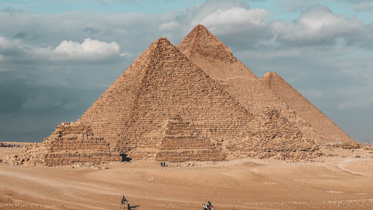 Egypt Great Pyramids - Egyptian Limestone
