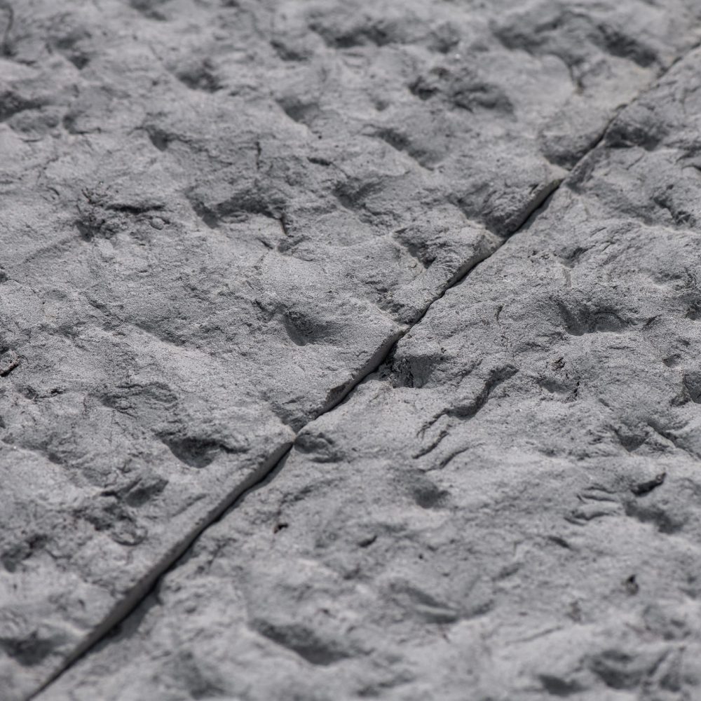 London Grey Dusty Rock-Face Limestone tiles