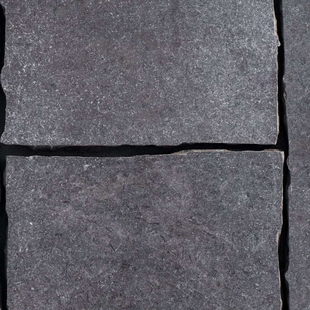 London Grey Cobblestones Honed/Tumble Split-Edge