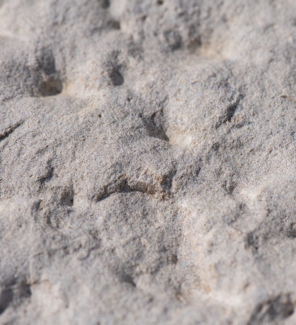 Sinai Peal Dusty Rock-Face limestone tiles for wall cladding