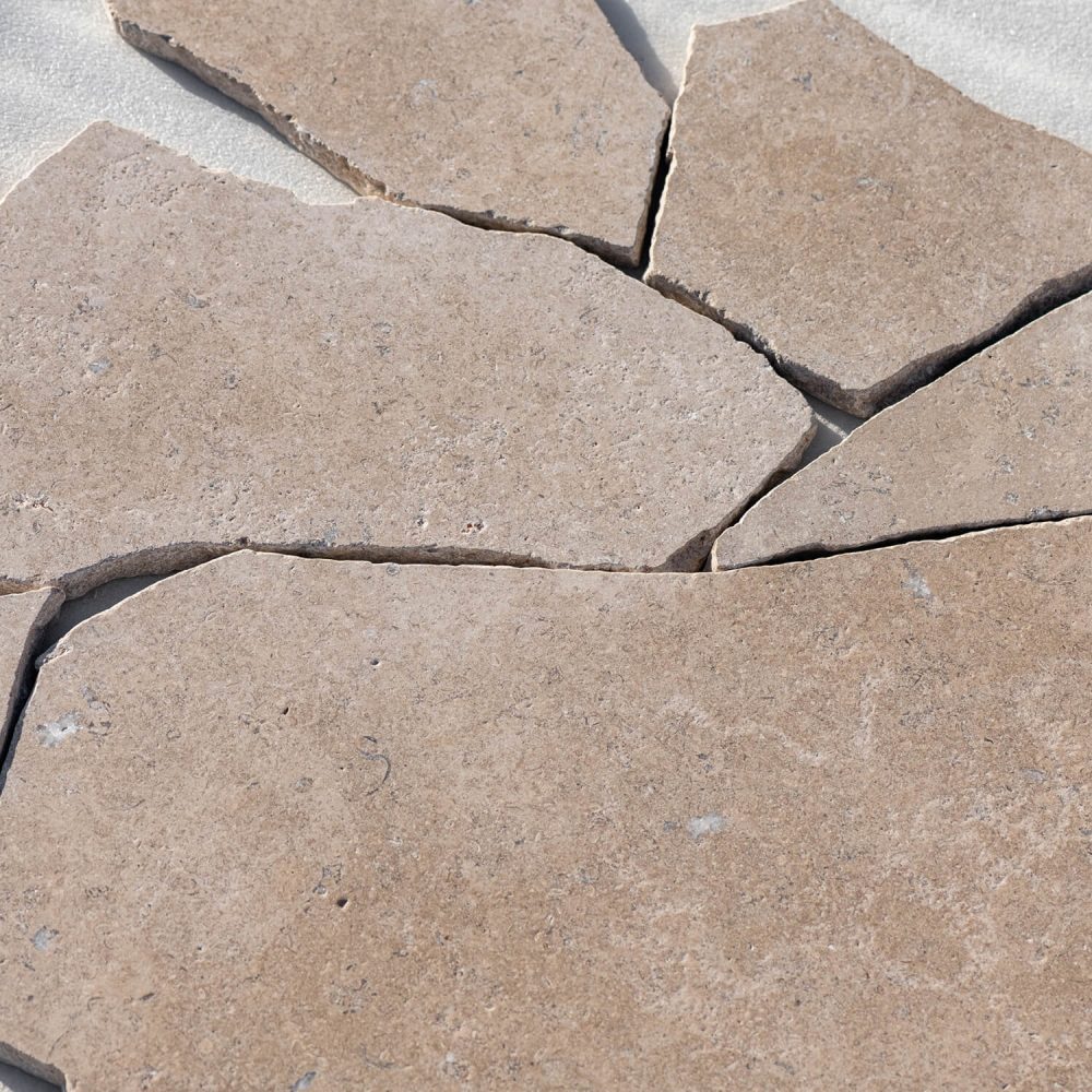 Sinai Pearl Brushed Crazy Paving