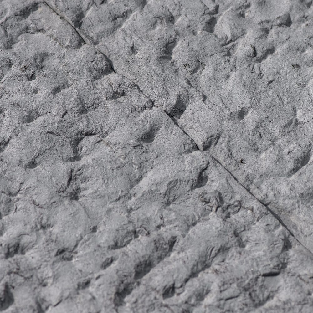 London Grey Dusty Rock-Face Limestone tiles