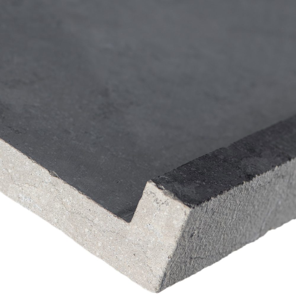 London Grey Sandblasted Drop-Down